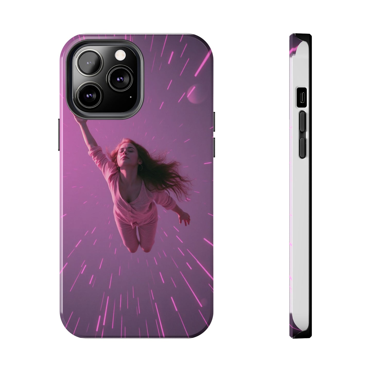 Inspirational Tough Phone Case - Cosmic Dreamer Design