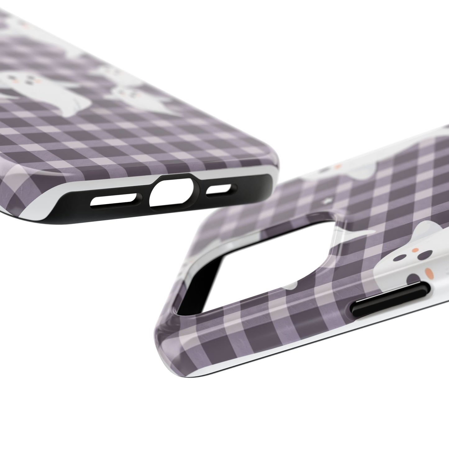 Cute Ghosts Tough Phone Case - Whimsical Halloween Design for Spooky Vibes