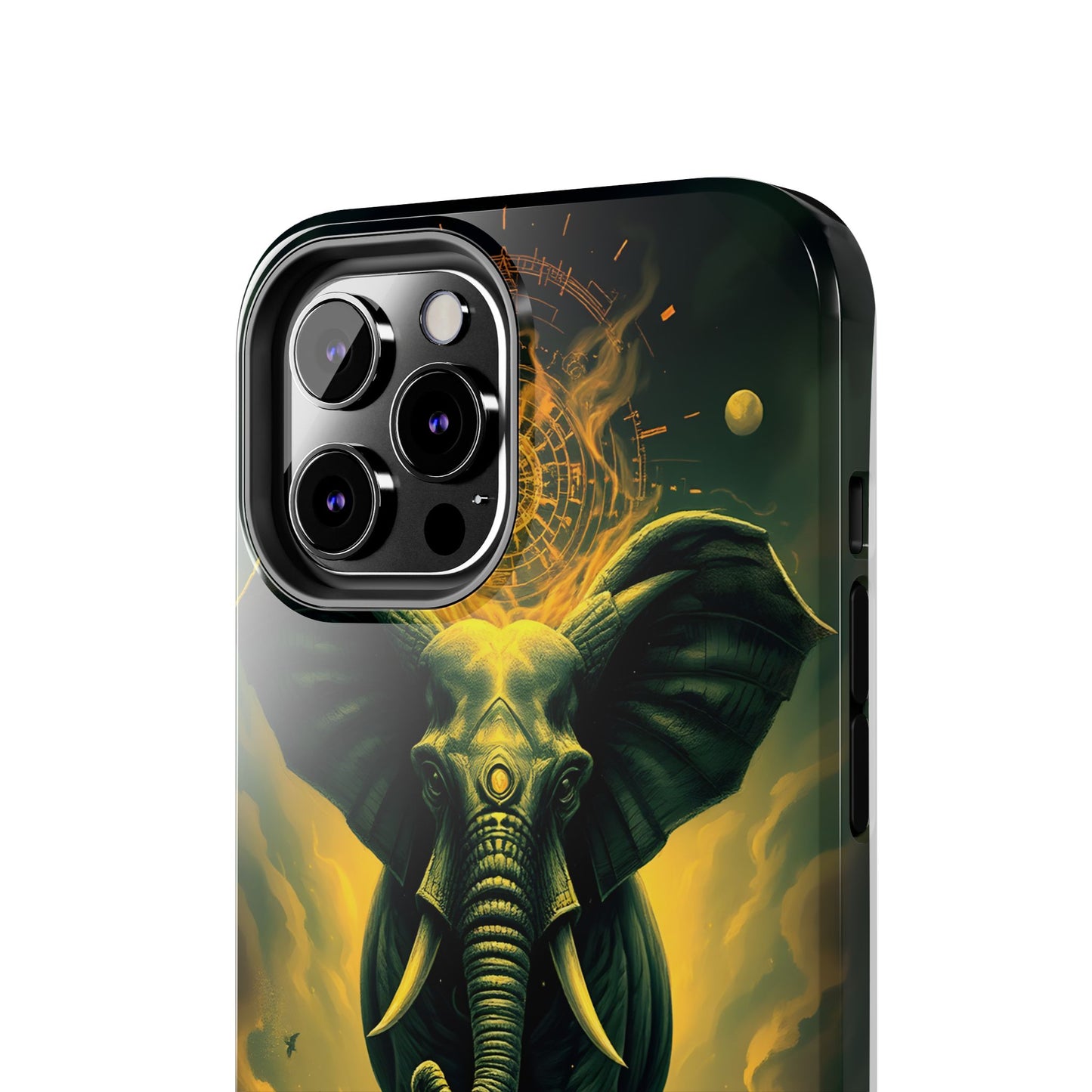 Majestic Elephant Clouds Tough Phone Case - Durable Protection with Bold Design - for iPhone