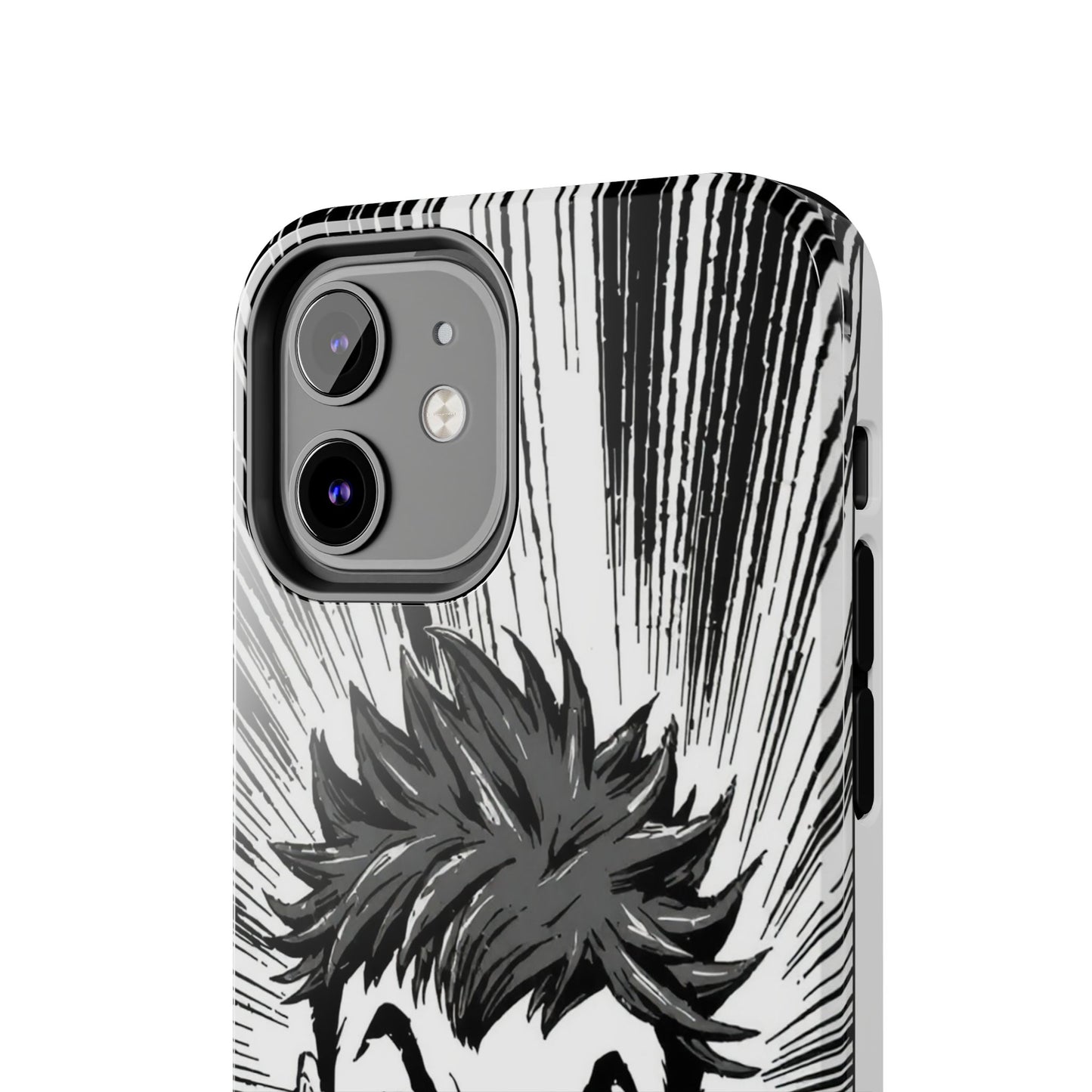 Intense Graphic Phone Case - Tough Design for Anime Fans