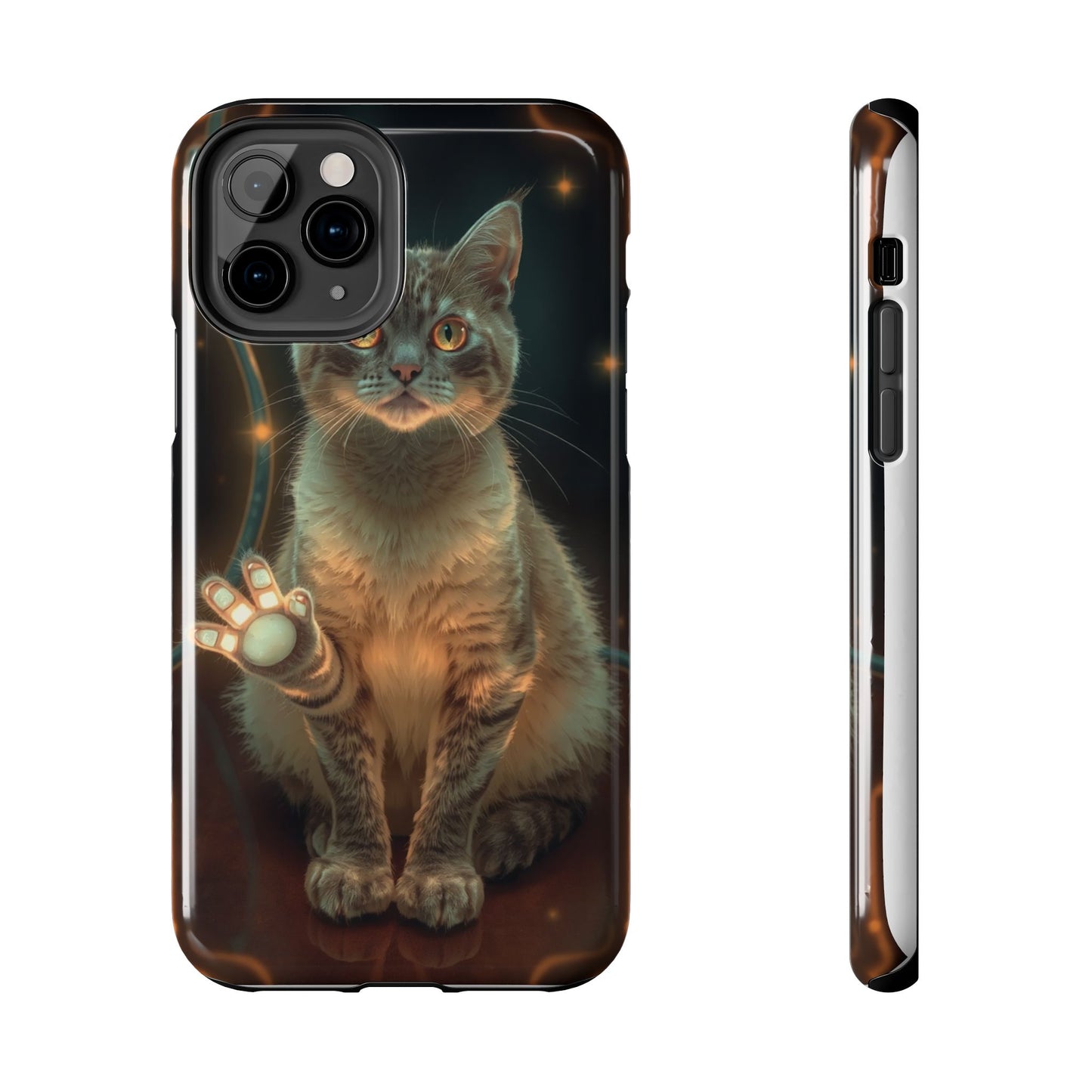 Whimsical Cat Phone Case | Tough Phone Cases for Cat Lovers, Pet Accessories, Gift for Cat Owners, Cute Phone Cover, Personalized Tech