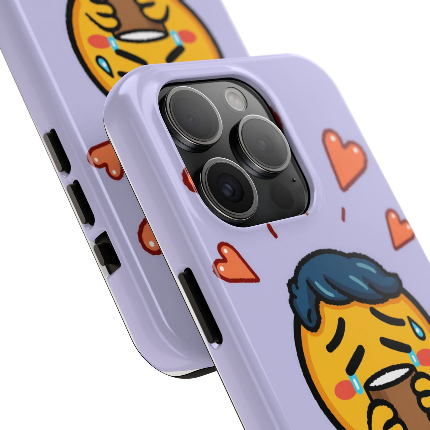 Cute Tough Phone Case - 'Not Today' Emoji Design