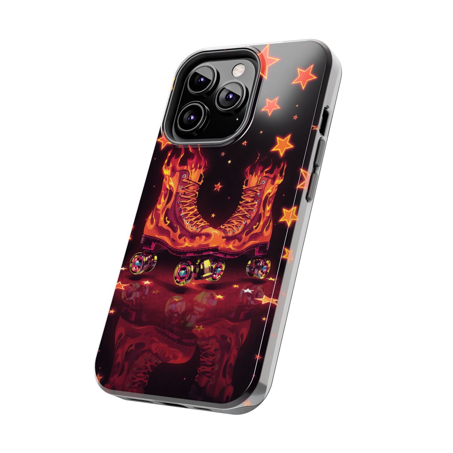 Retro Roller Skates Tough Phone Case - Stylish & Durable
