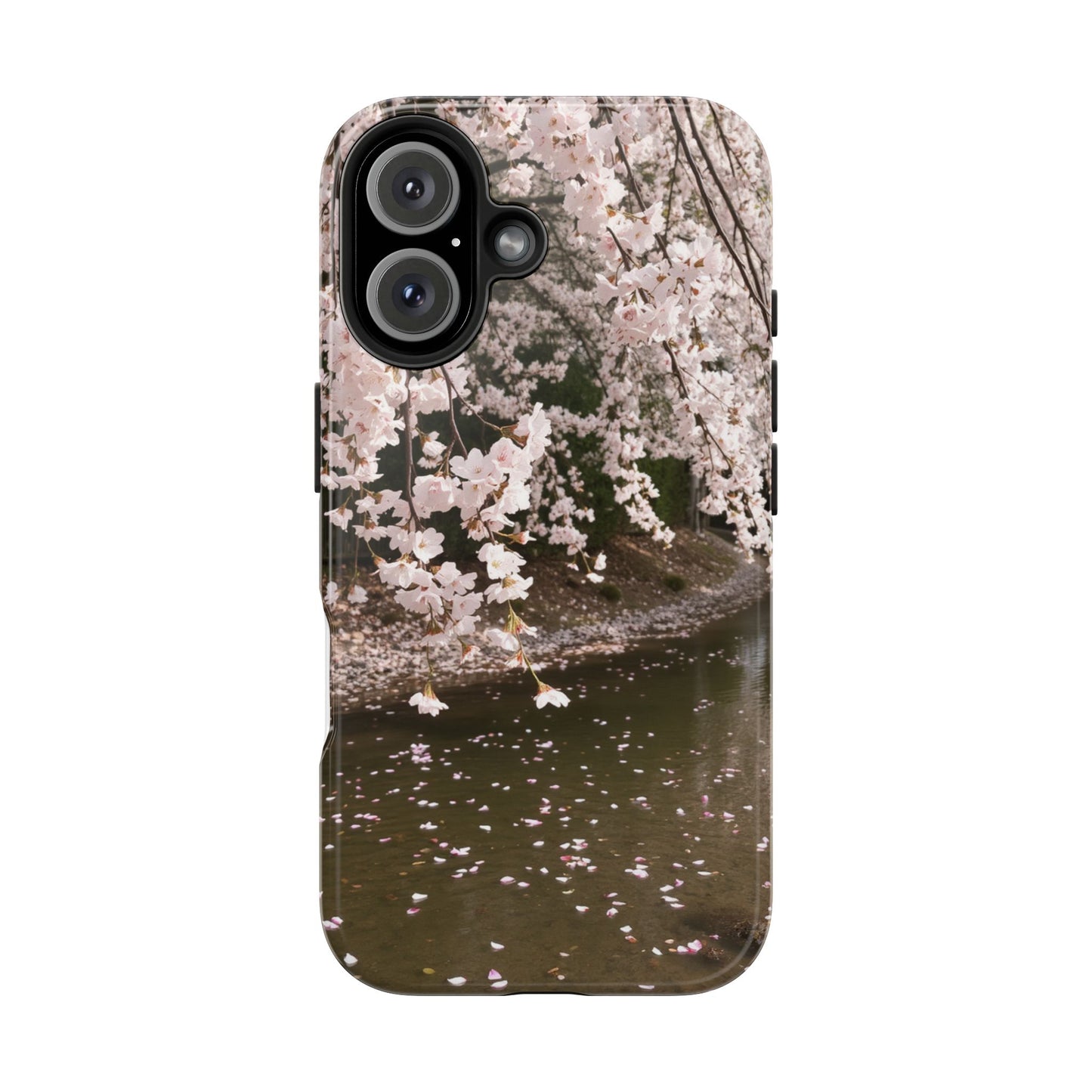Cherry Blossom Tough Phone Cases - Durable Protection with Floral Serenity