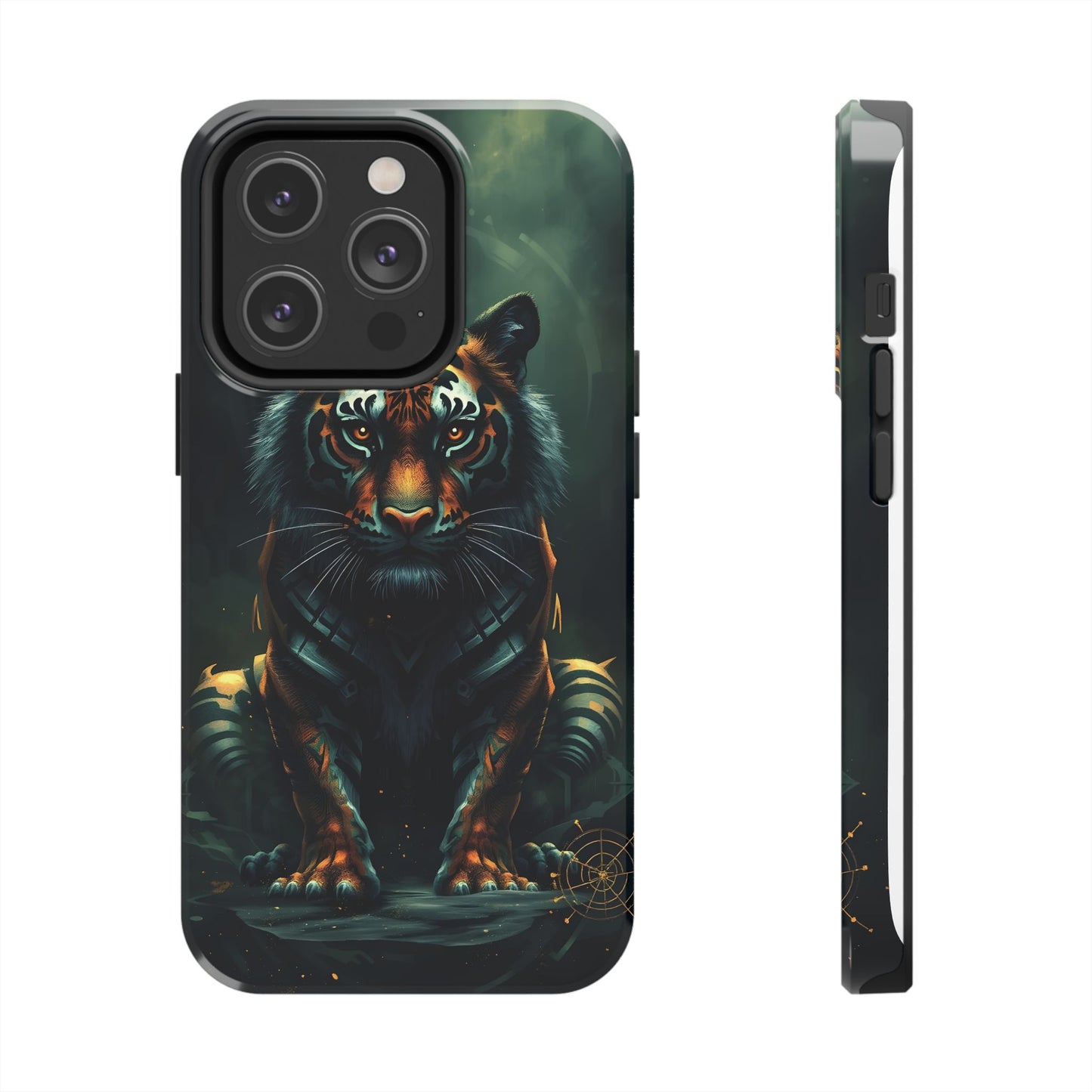 Fierce Mystical Tiger Tough Phone Case | Durable Protection for Nature Lovers - for iPhone