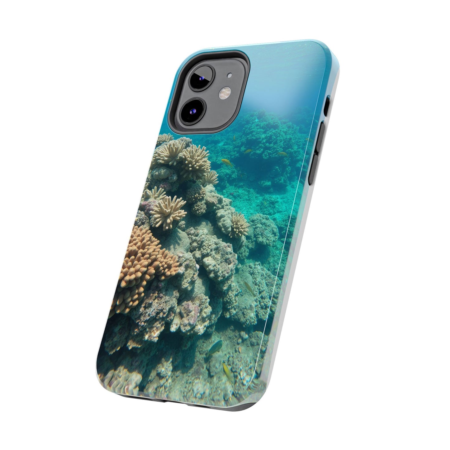 Coral Reef Tough Phone Case - Ocean Vibes Protection for Adventure Lovers