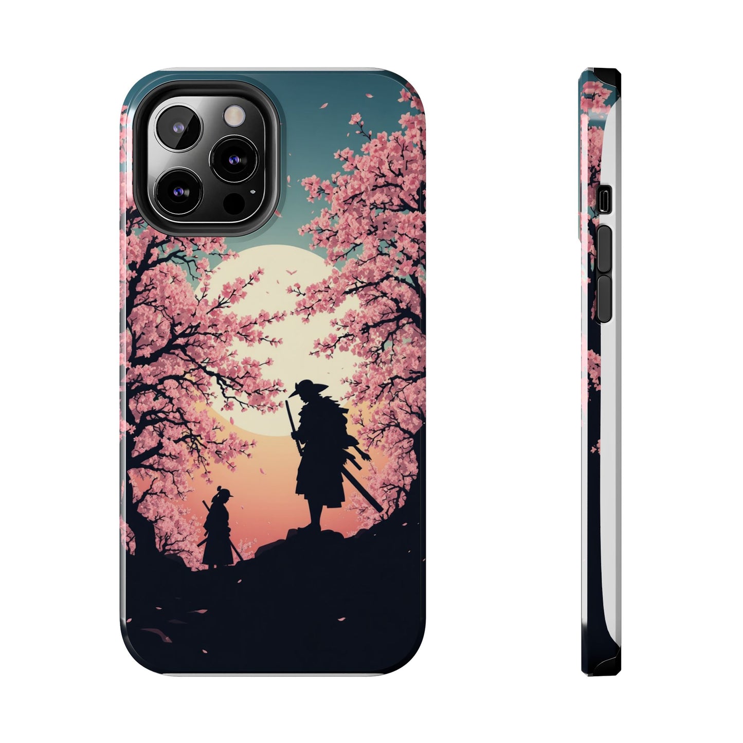 Cherry Blossom Samurai Tough Phone Case