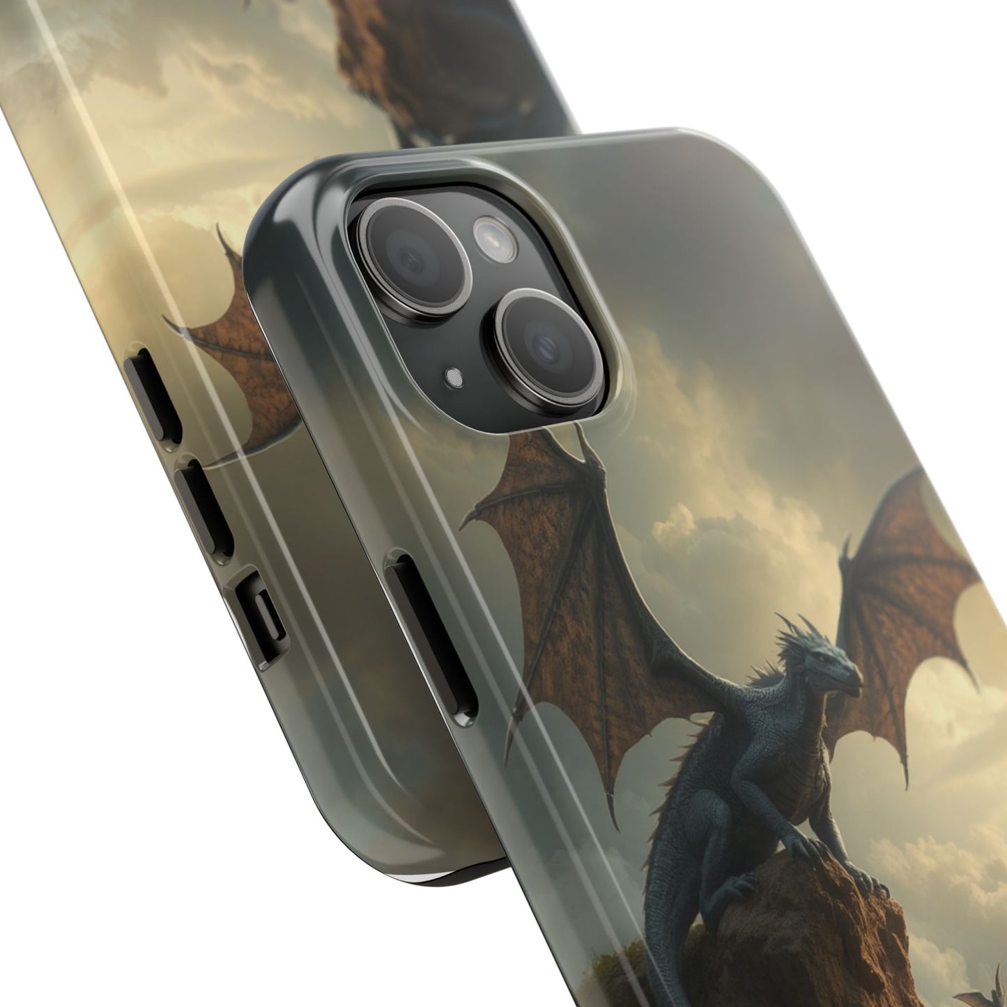 Dragon Fantasy Tough Phone Case - Durable Protection for Adventurers