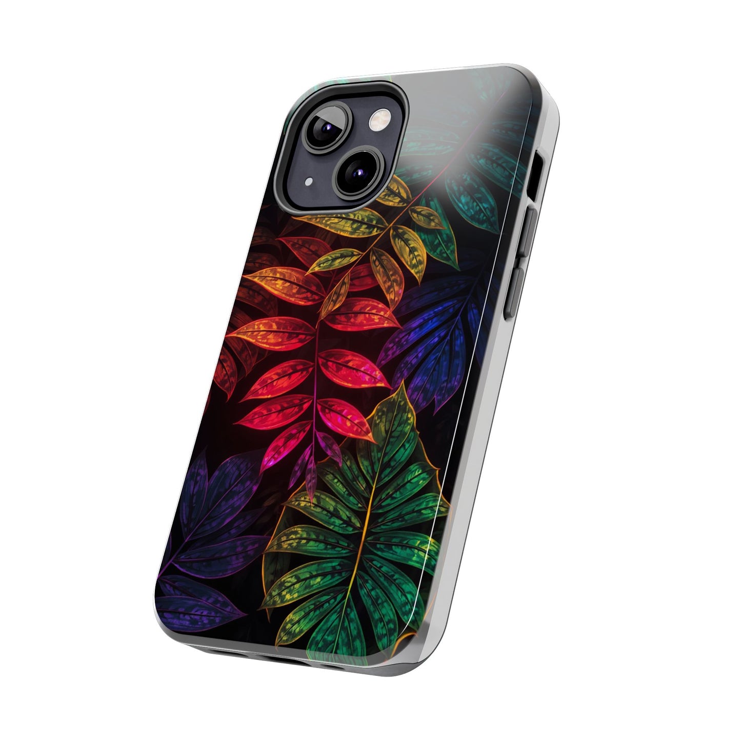 Vibrant Tropical Leaf Tough Phone Case