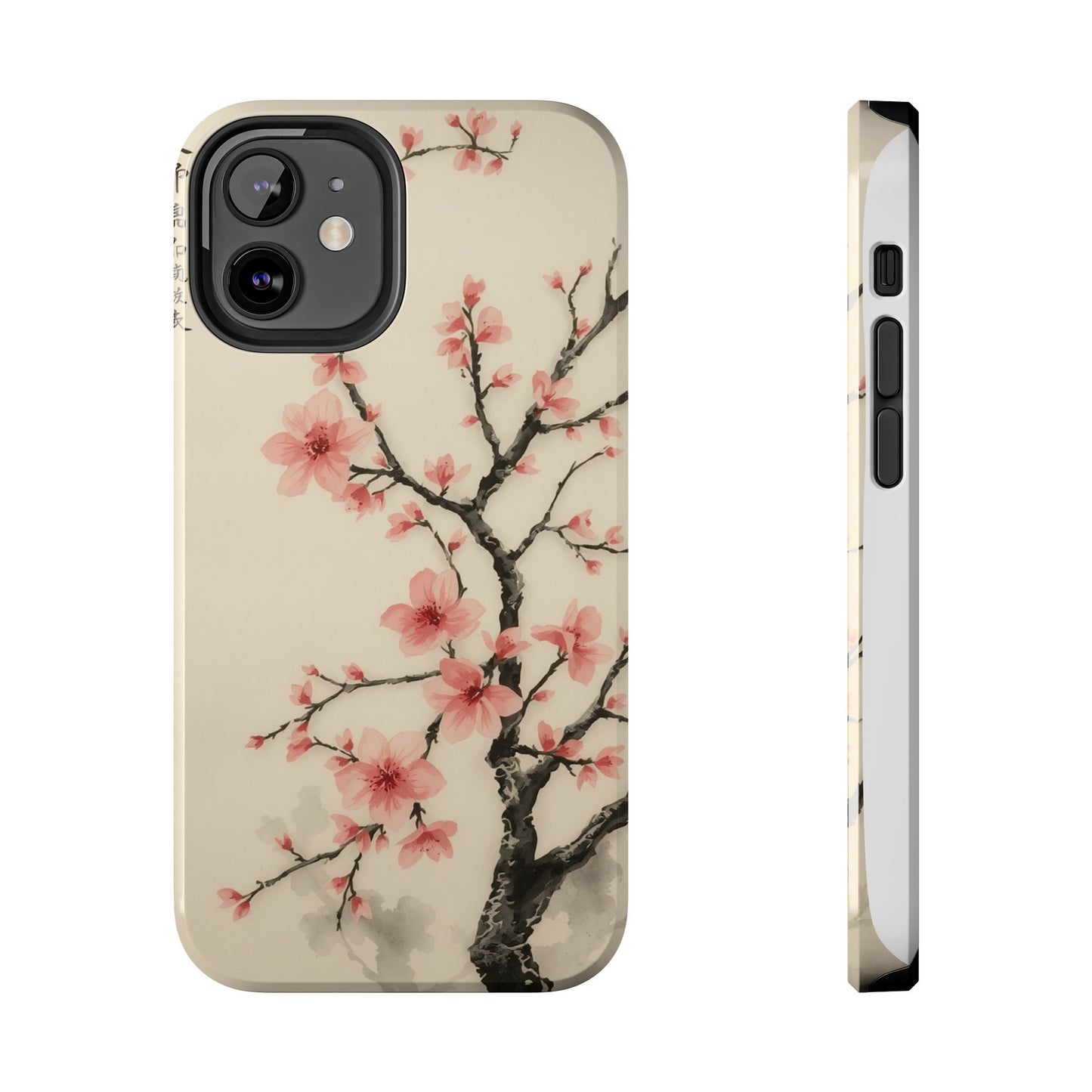 Cherry Blossom Tough Phone Case - Stylish Protection for Nature Lovers