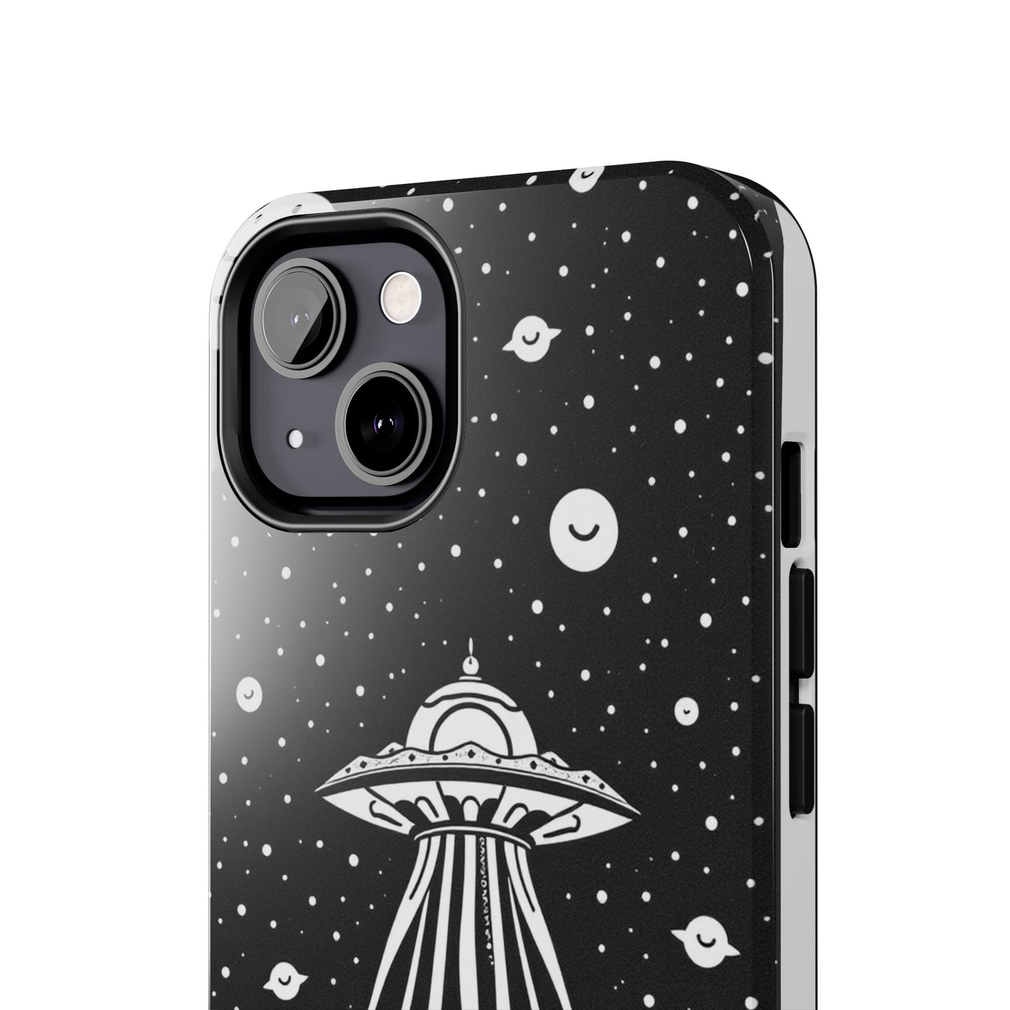 Galaxy UFO Tough Phone Case - Durable Protection with Unique Space Design