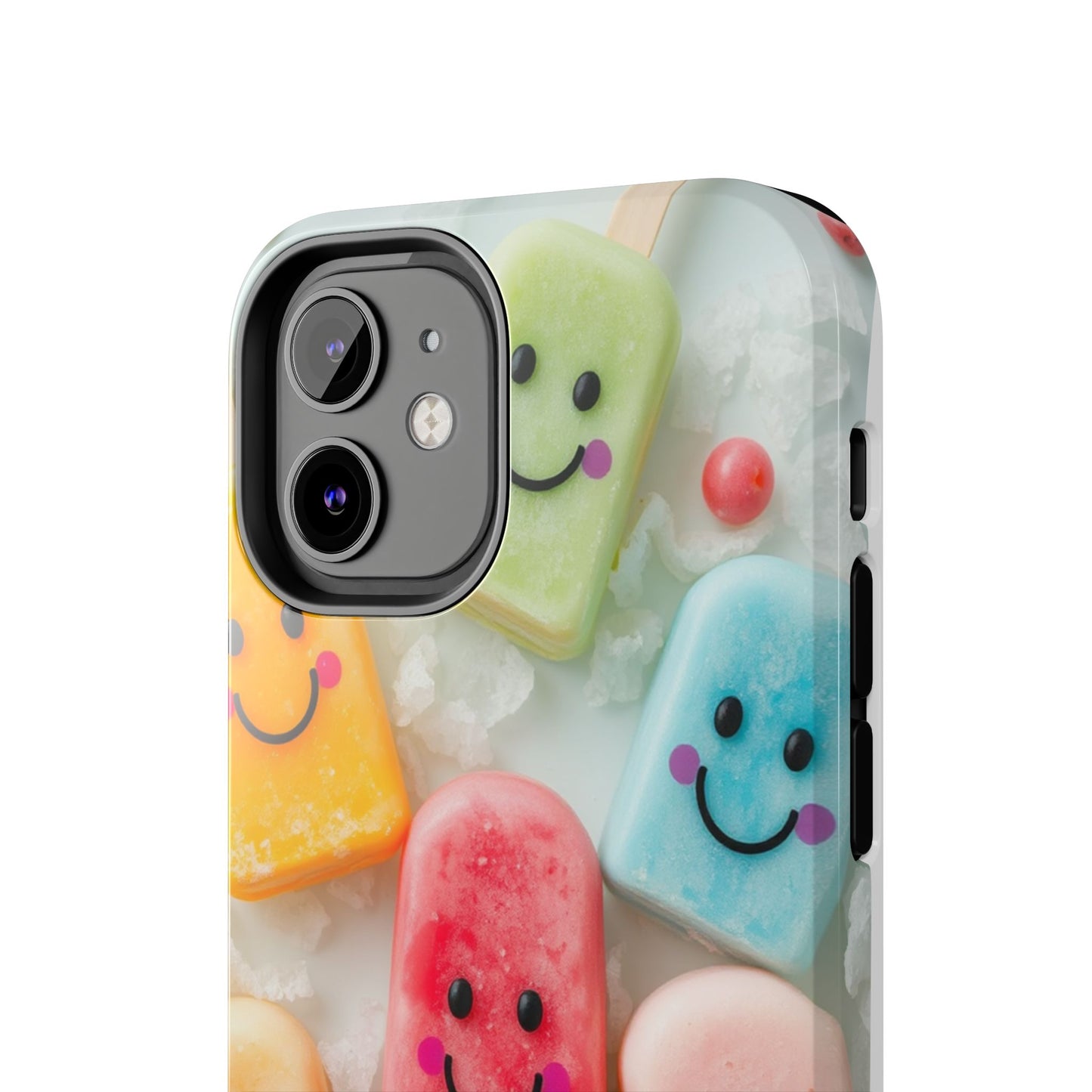 Cute Smile Popsicle Tough Phone Case - Fun Protection for Your Device
