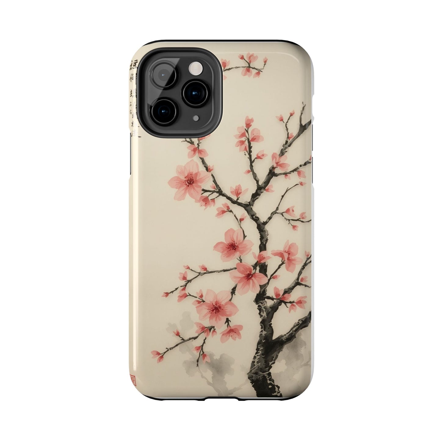 Cherry Blossom Tough Phone Case - Stylish Protection for Nature Lovers