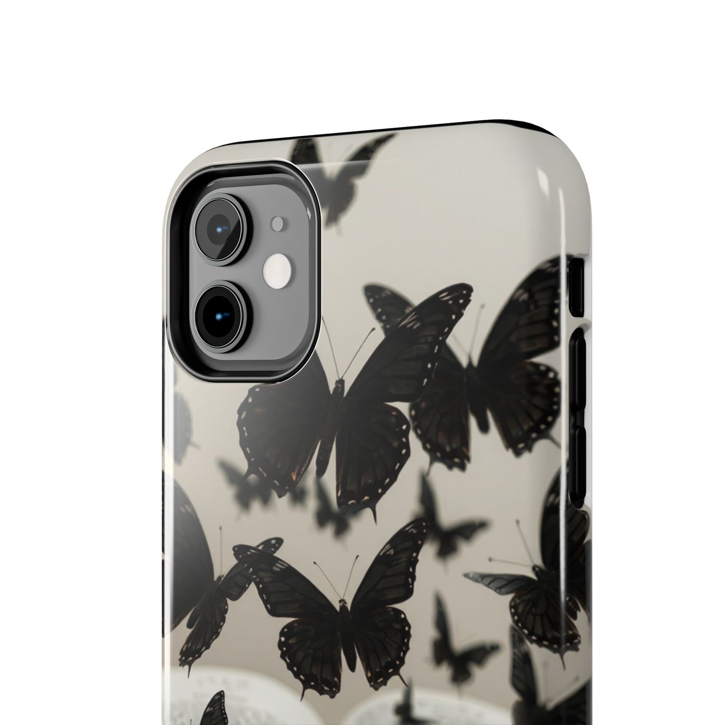 Butterfly Magic Tough Phone Case - Literary Design for Book Lovers