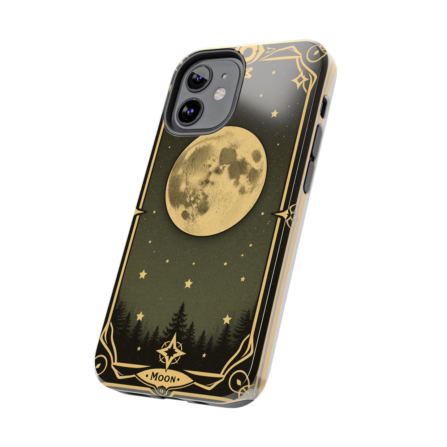 Celestial Moon Phone Case - Tough & Stylish for Star Lovers