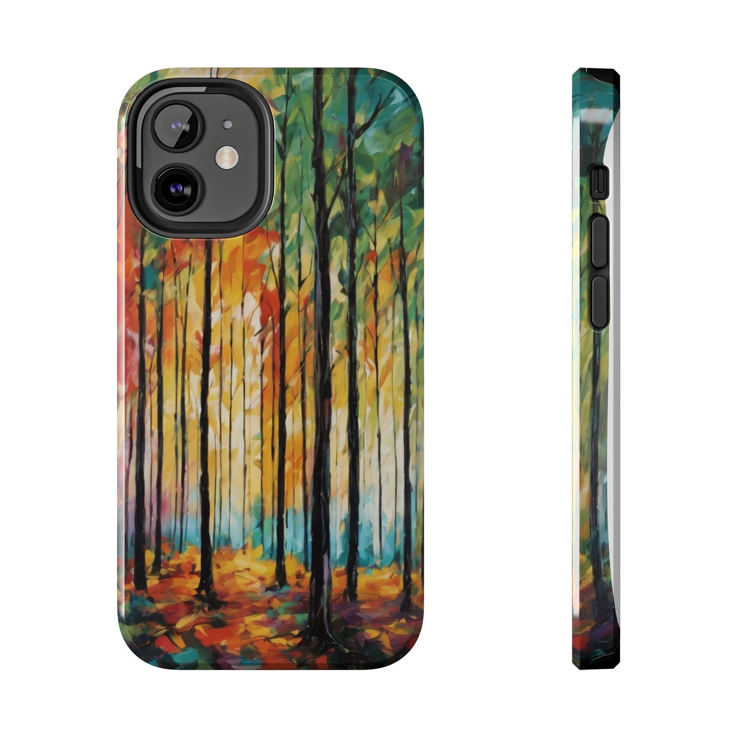 Autumn Forest Tough Phone Case - Colorful Nature Design - for iPhone