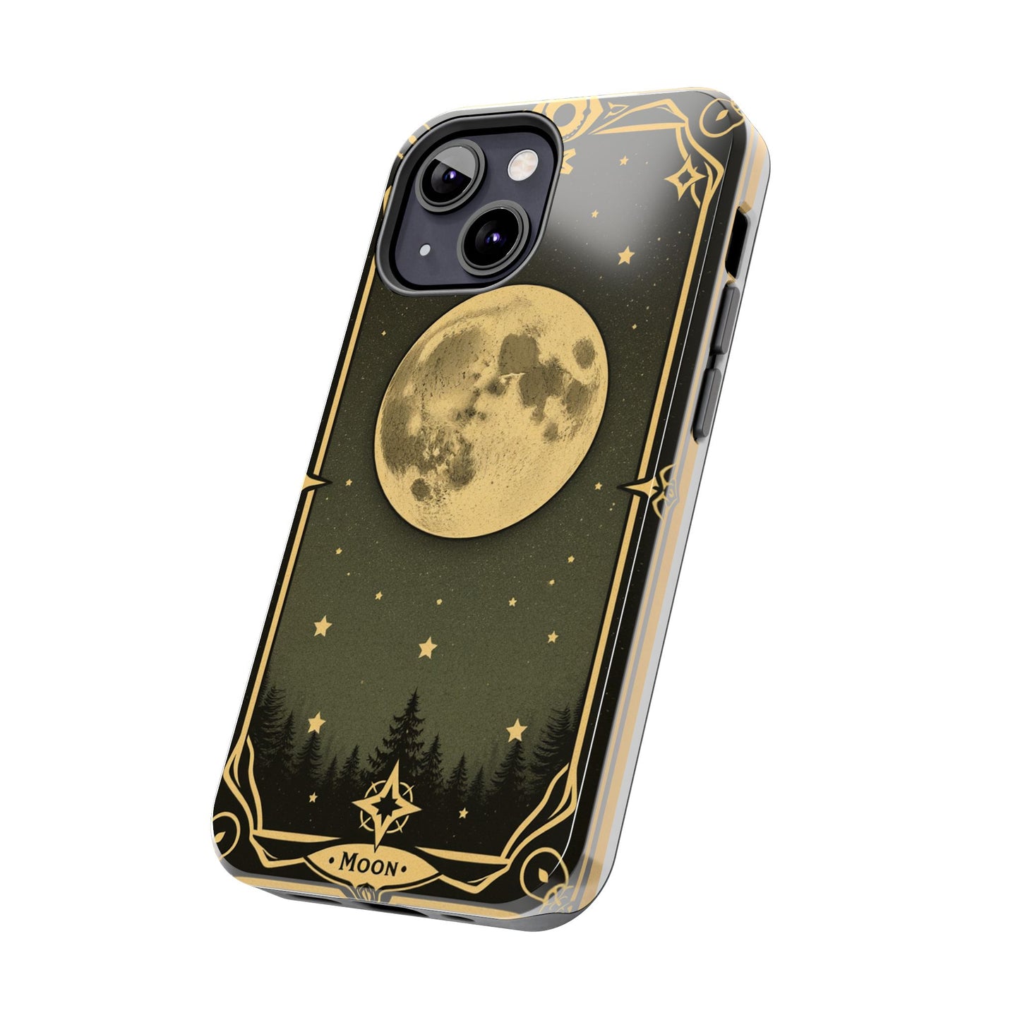 Celestial Moon Phone Case - Tough & Stylish for Star Lovers