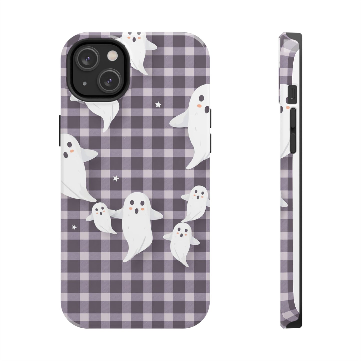 Cute Ghosts Tough Phone Case - Whimsical Halloween Design for Spooky Vibes