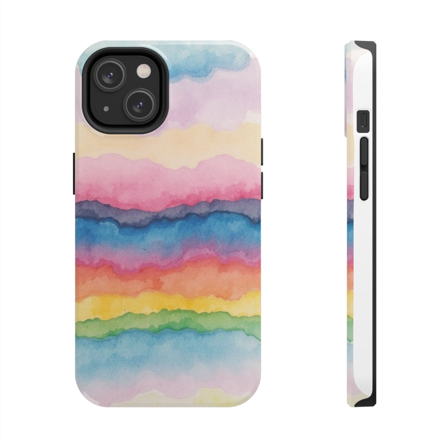Vibrant Watercolor Phone Case - Tough & Stylish Protection