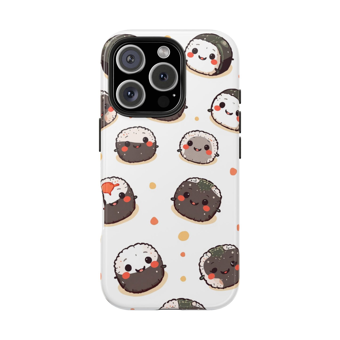 Cute Sushi Tough Phone Case - Kawaii Design for Food Lovers