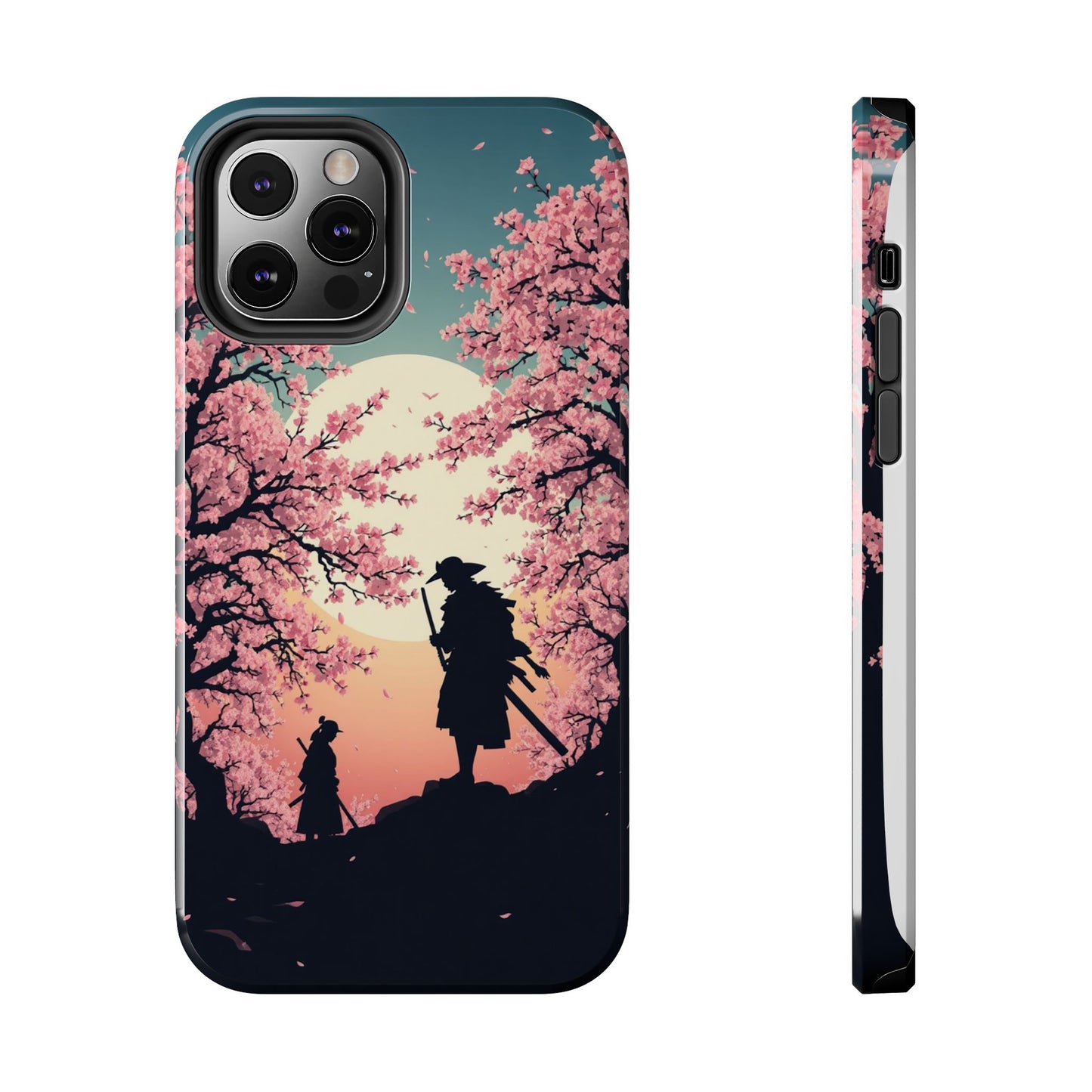 Cherry Blossom Samurai Tough Phone Case