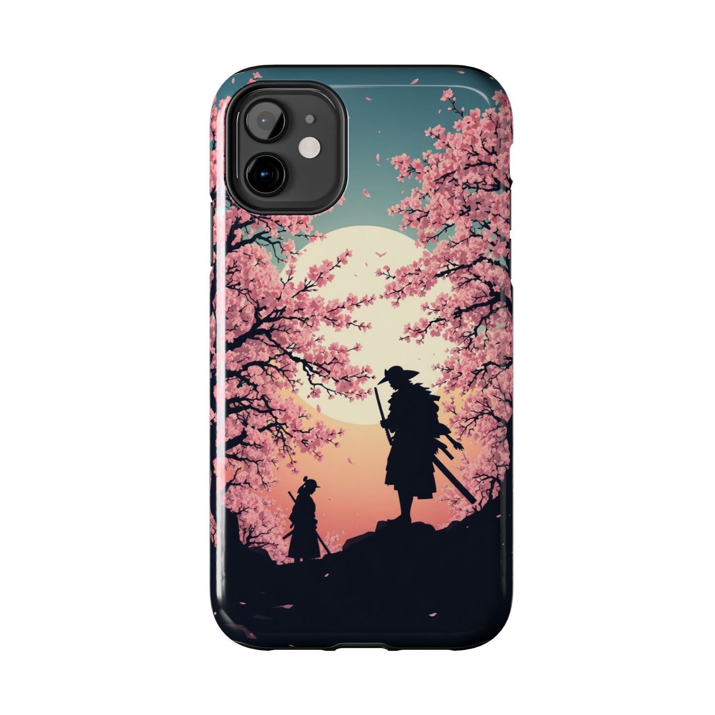 Cherry Blossom Samurai Tough Phone Case