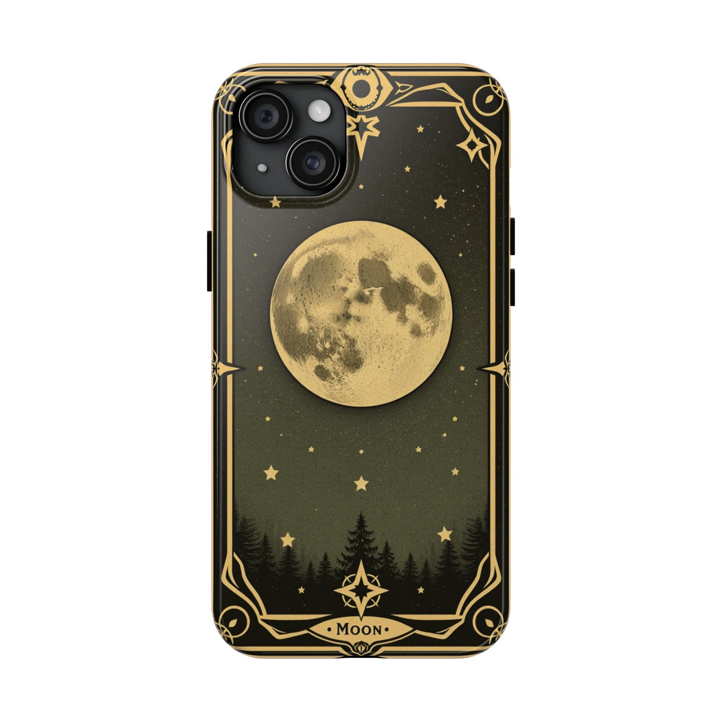 Celestial Moon Phone Case - Tough & Stylish for Star Lovers