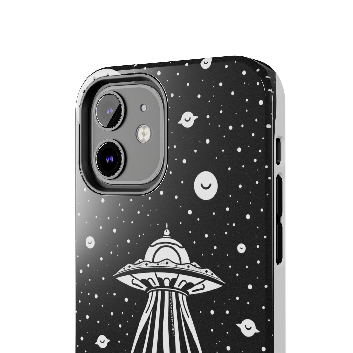 Galaxy UFO Tough Phone Case - Durable Protection with Unique Space Design