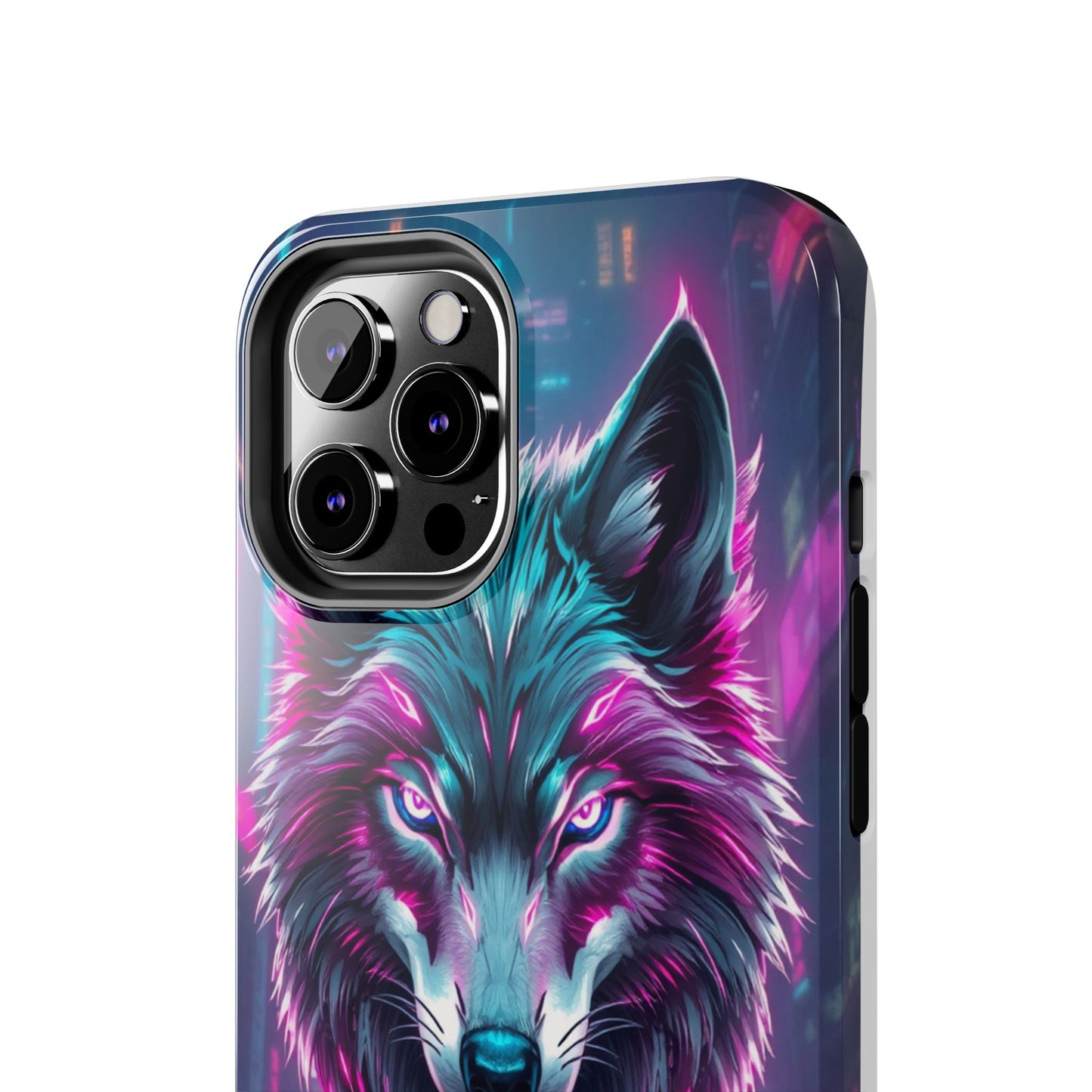 Fierce Wolf Phone Case - Tough & Vibrant Design for Animal Lovers