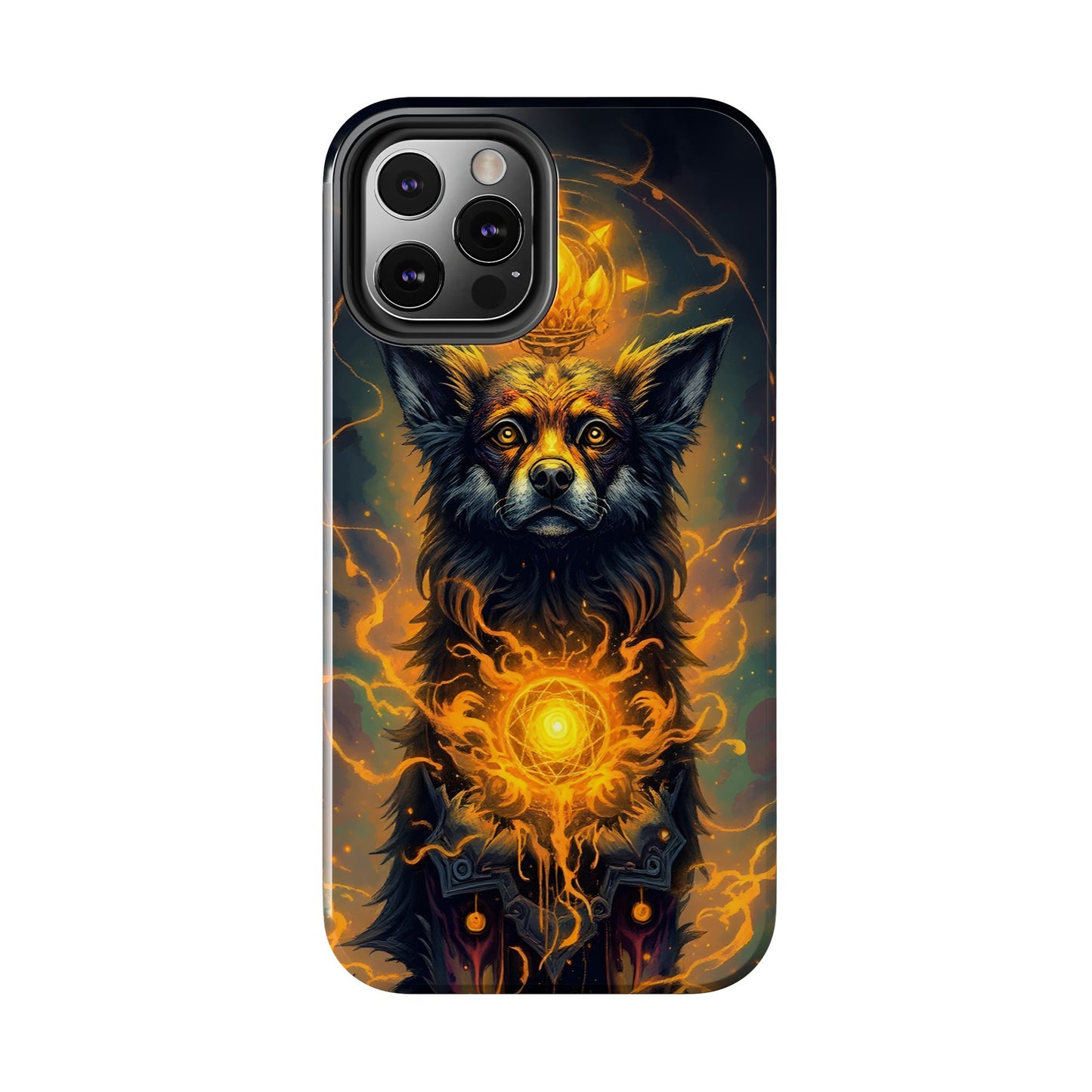 Mystical Dog of Light - Tough Phone Case - Durable Protection with Inspired Artwork - for iPhone