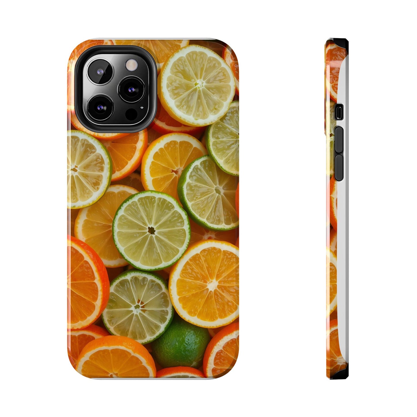 Citrus Slice Tough Phone Case – Vibrant Fruit Design for Summer Fun