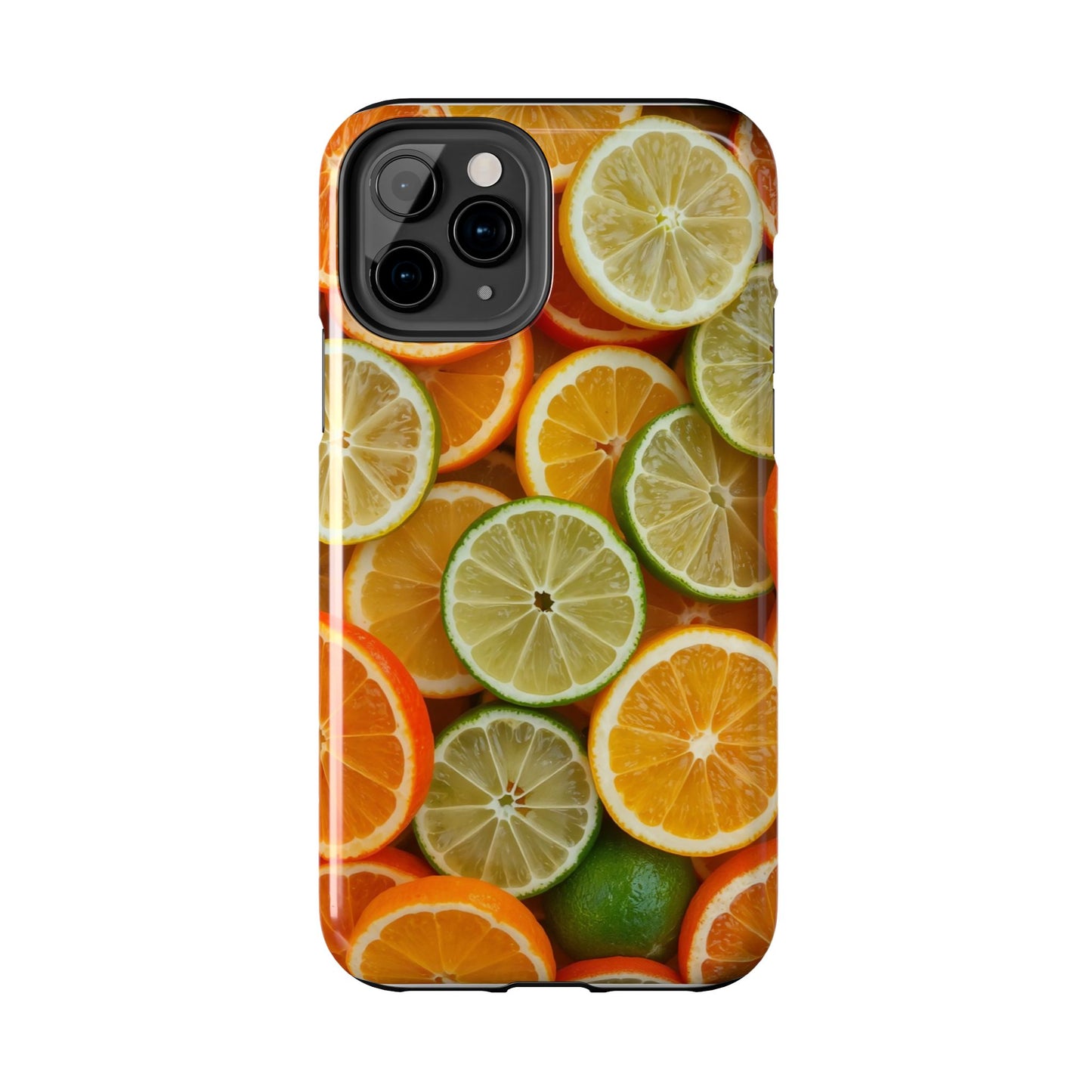 Citrus Slice Tough Phone Case – Vibrant Fruit Design for Summer Fun