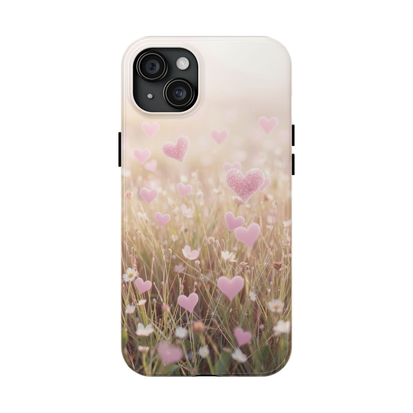 Romantic Hearts Tough Phone Case - Perfect for Lovers and Celebrations