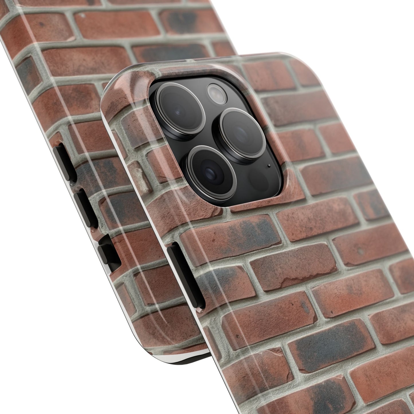 Brick Wall Tough Phone Case - Durable Protection with Urban Style