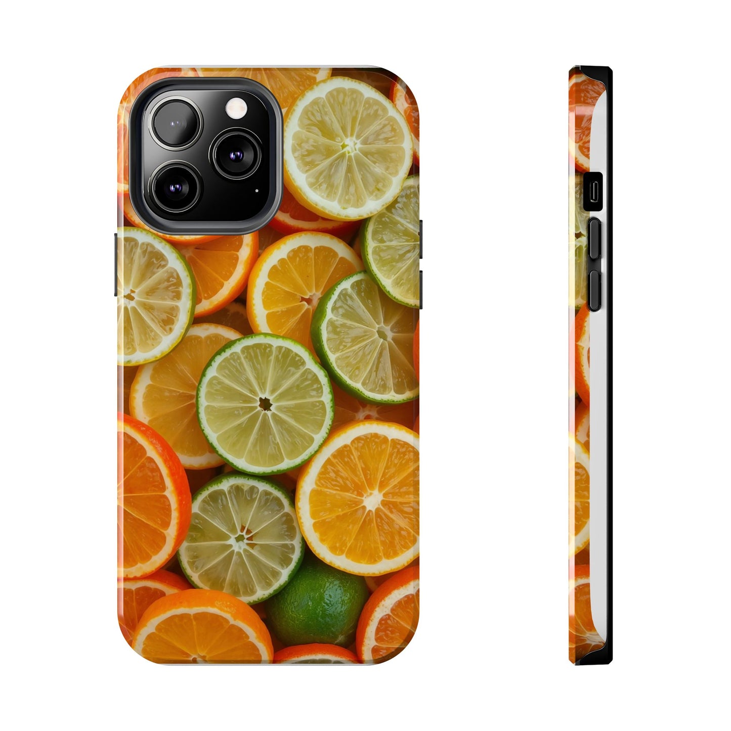 Citrus Slice Tough Phone Case – Vibrant Fruit Design for Summer Fun