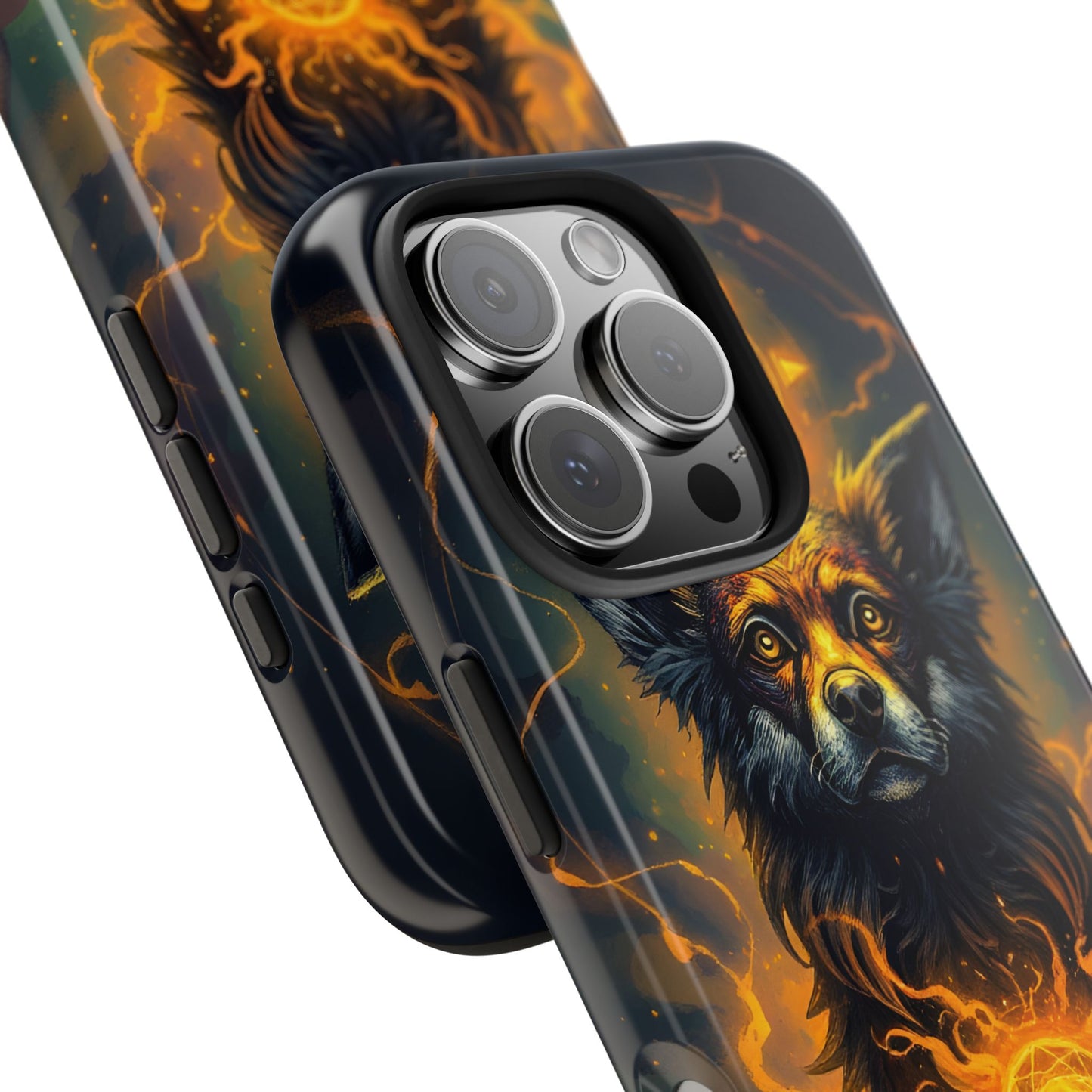Mystical Dog of Light - Tough Phone Case - Durable Protection with Inspired Artwork - for iPhone