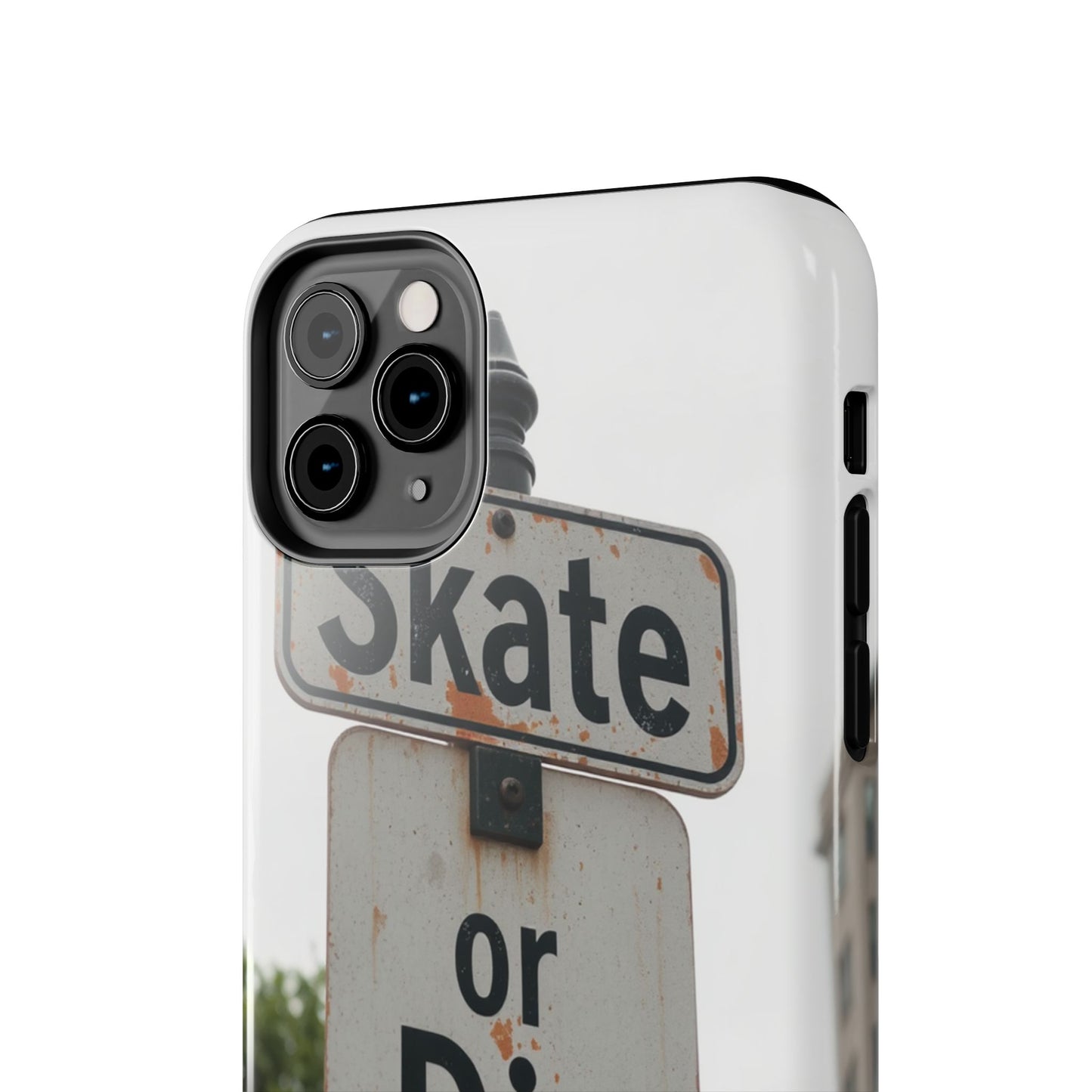 Skate or Die Tough Phone Case - Durable Protection for Skaters