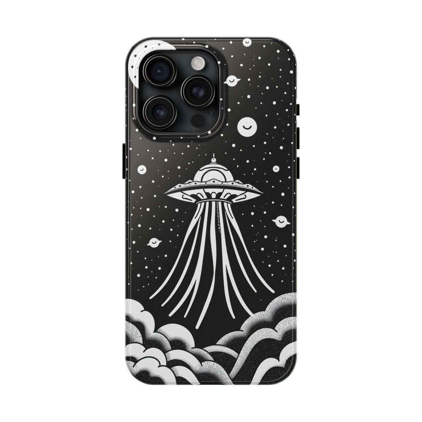 Galaxy UFO Tough Phone Case - Durable Protection with Unique Space Design