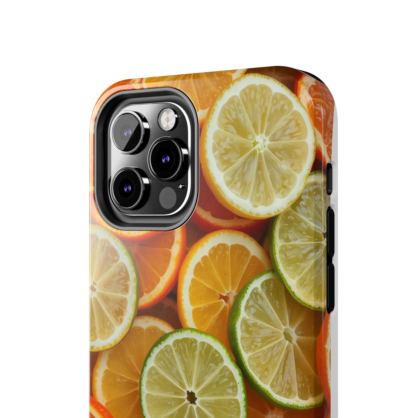 Citrus Slice Tough Phone Case – Vibrant Fruit Design for Summer Fun