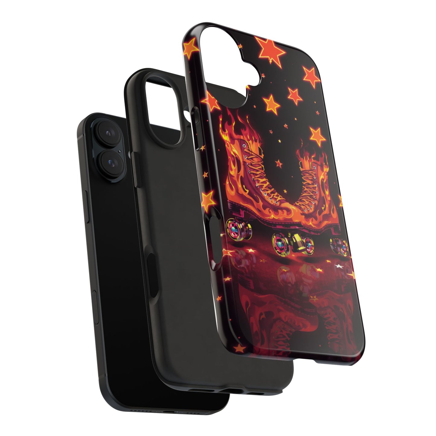 Retro Roller Skates Tough Phone Case - Stylish & Durable