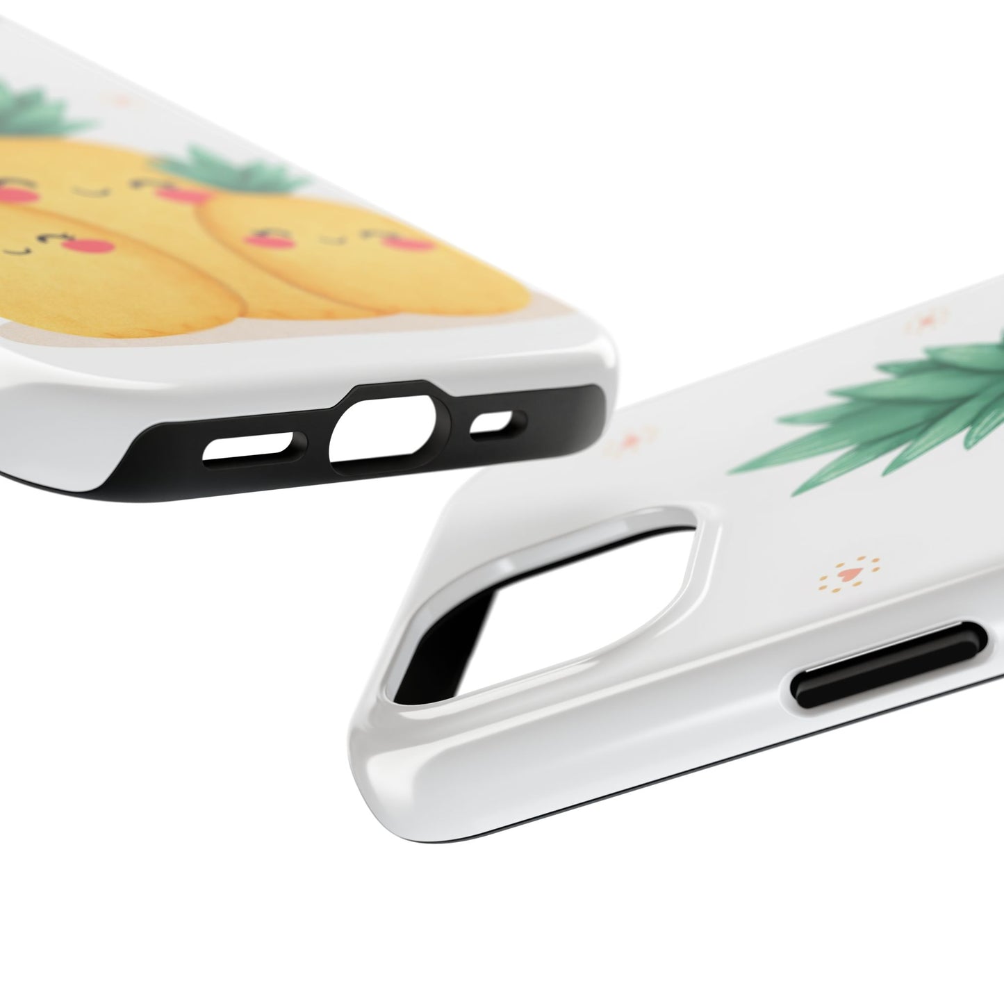 Cute Pineapple Tough Phone Cases | Fun Gift for Pineapple Lovers | Summer Vibes | Durable Phone Protection | Quirky Phone Accessory