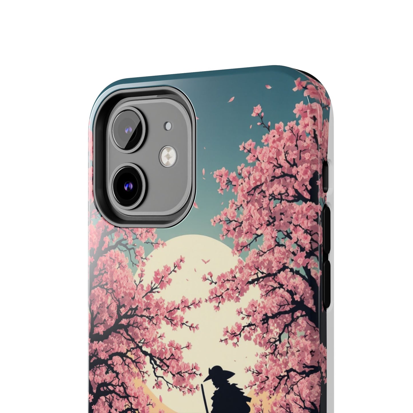 Cherry Blossom Samurai Tough Phone Case