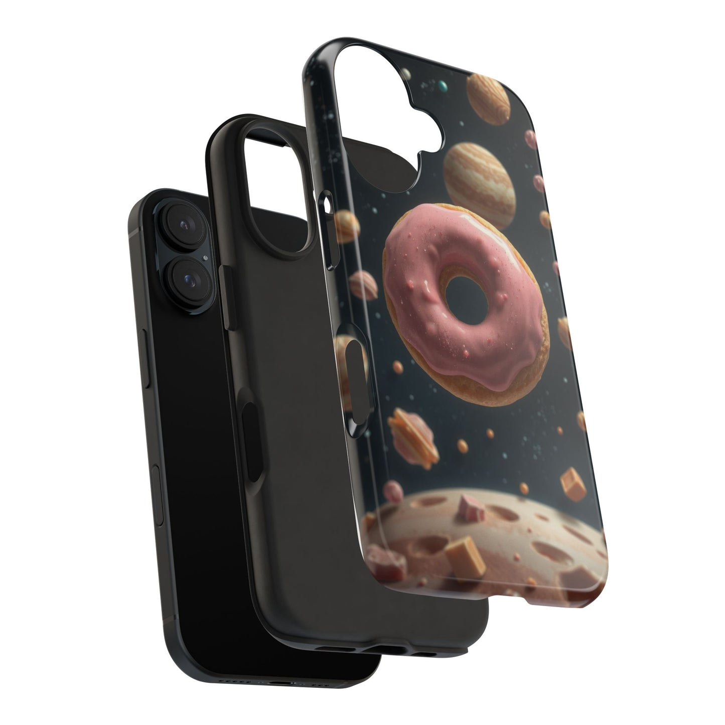 Galaxy Donut Tough Phone Case - Durable & Stylish Protective Cover