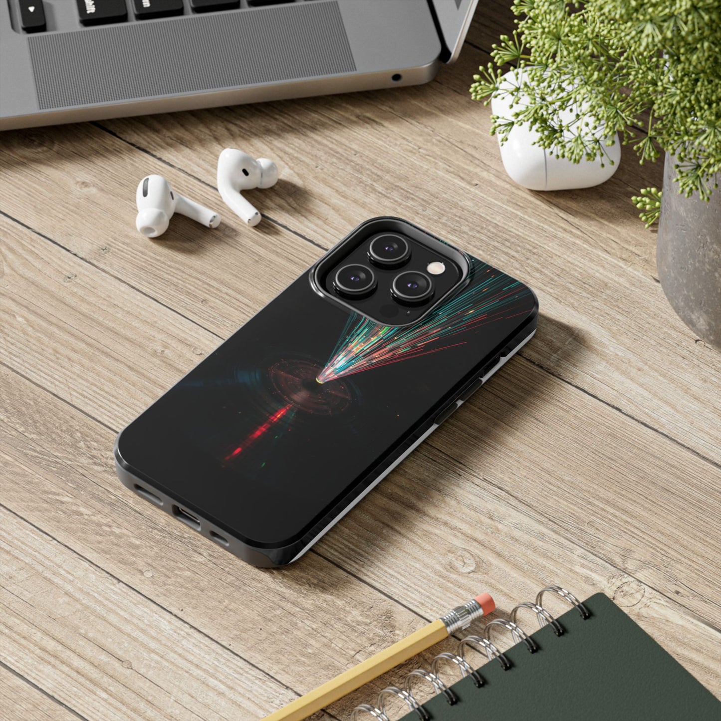 Galaxy Burst Tough Phone Case – Durable Protection with Vibrant Design