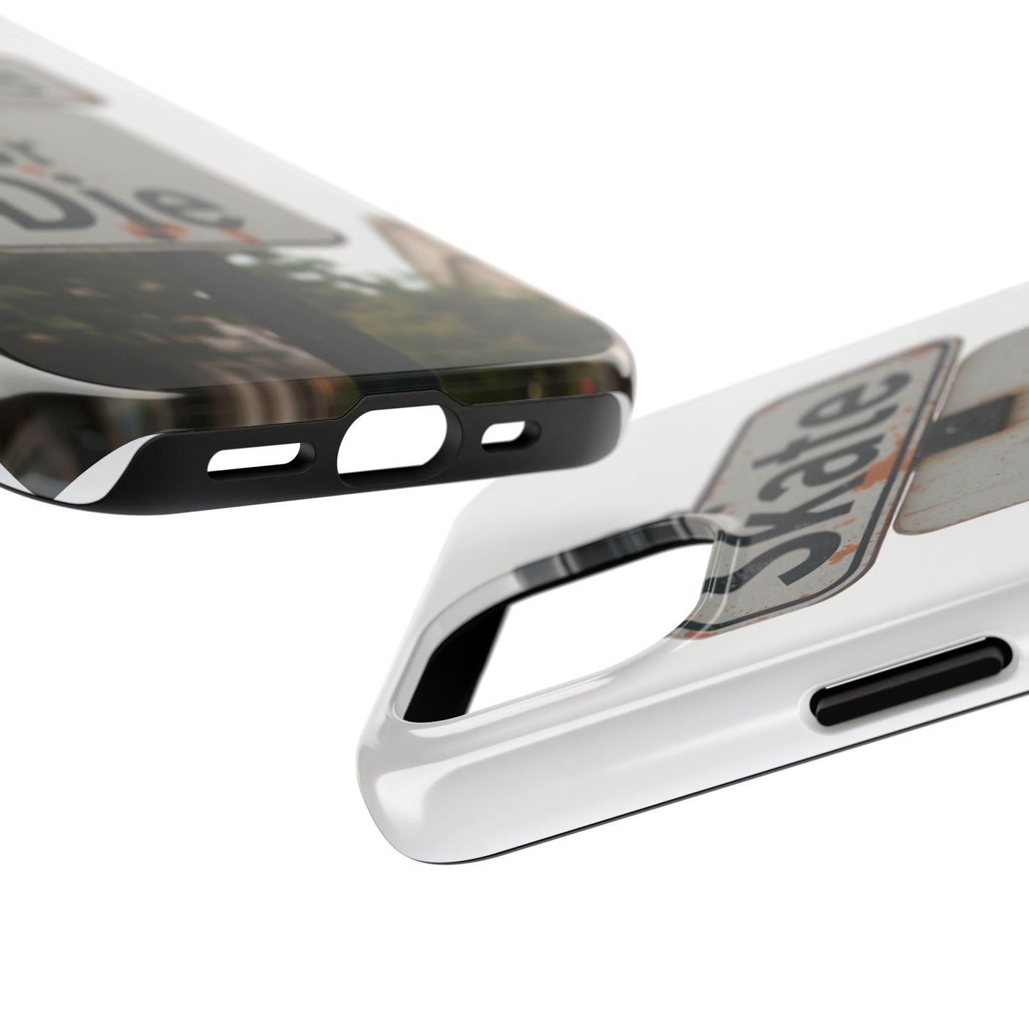 Skate or Die Tough Phone Case - Durable Protection for Skaters