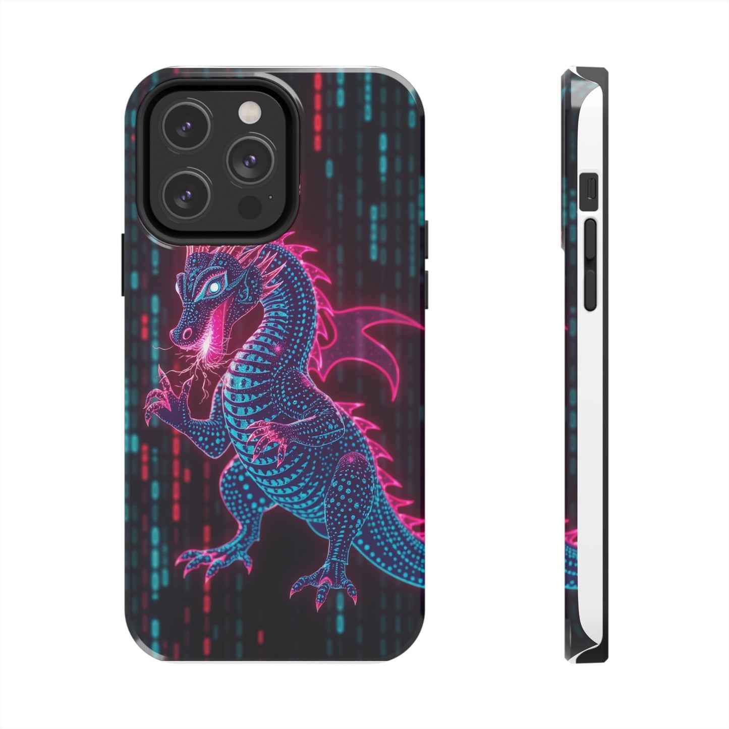Electrifying Dragon Phone Case - Tough, Stylish Protection for Fantasy Lovers