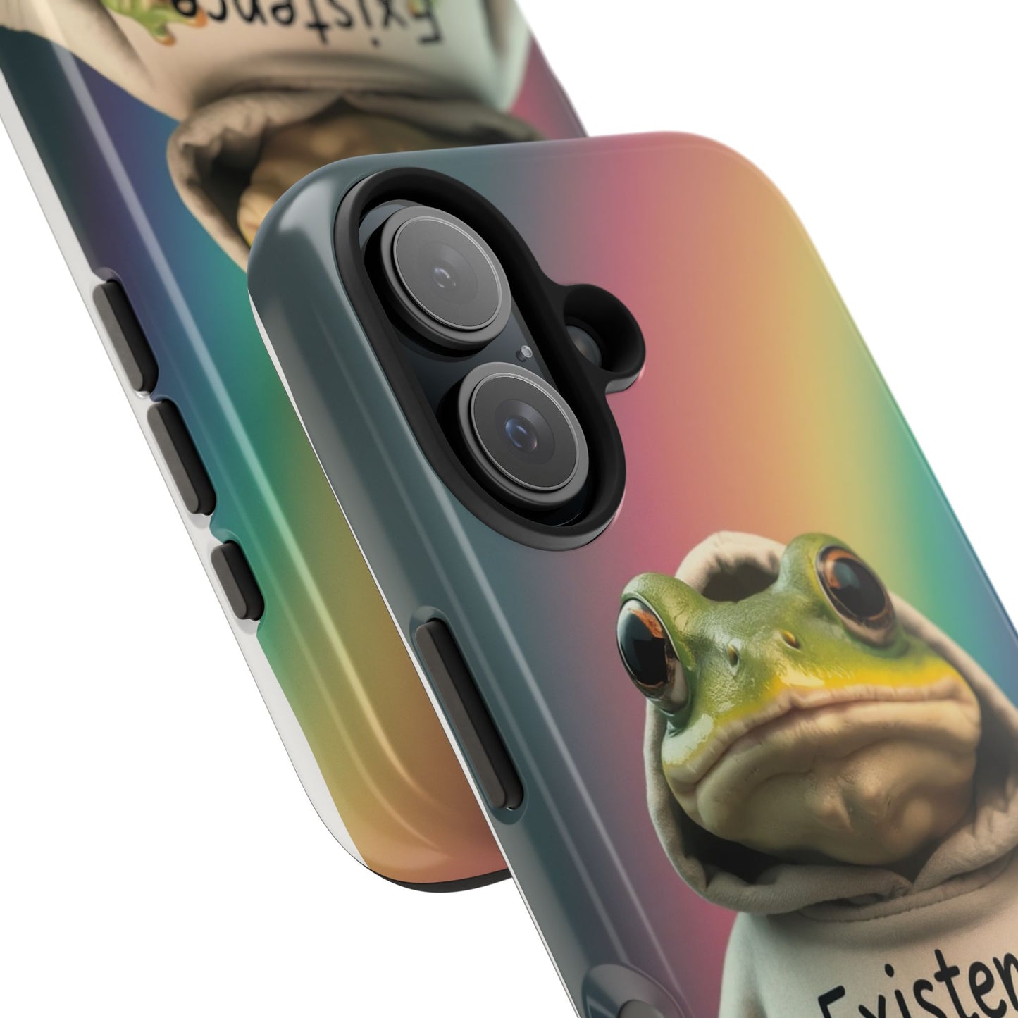 Existence is Pain Frog Phone Case - Tough & Stylish