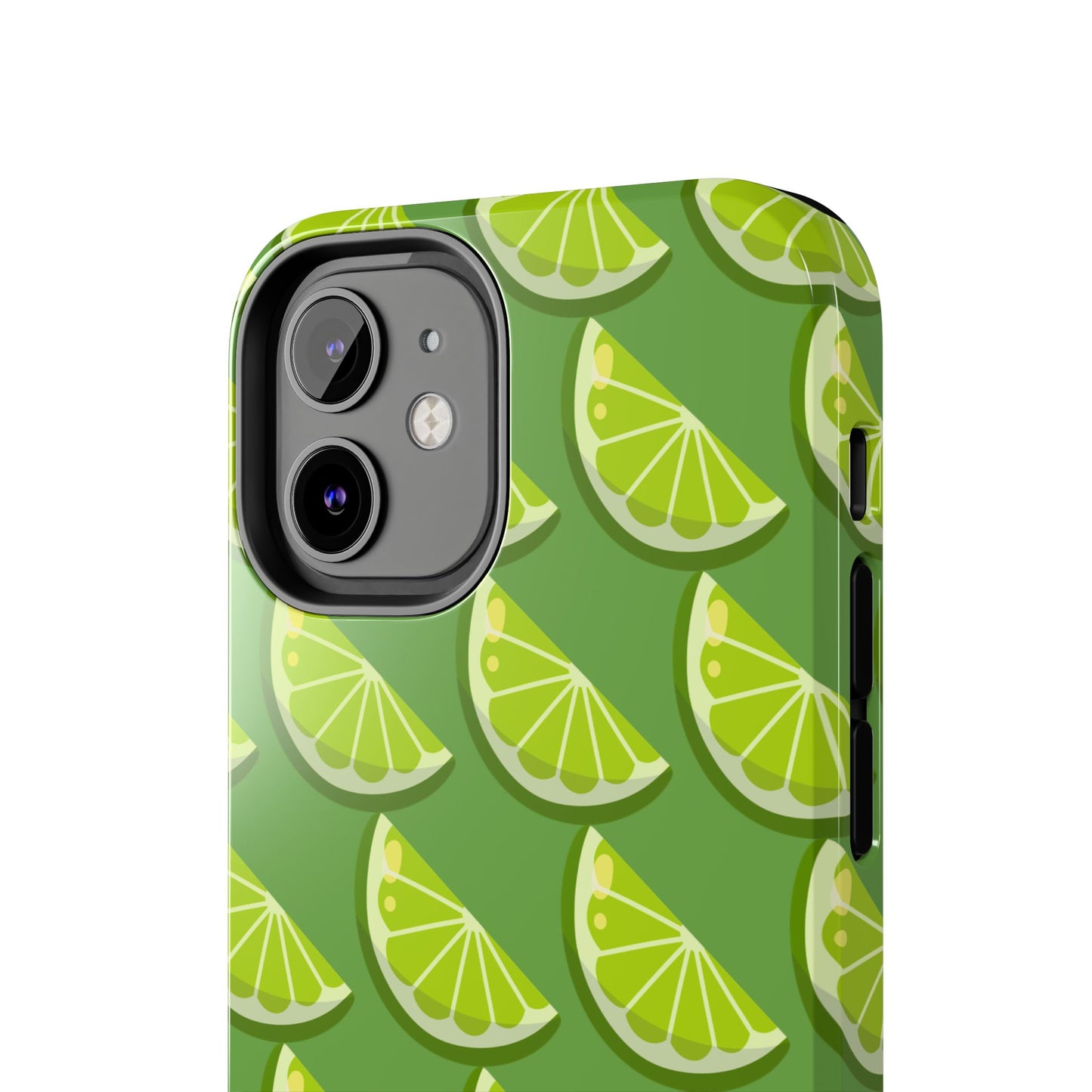 Lime Slice Tough Phone Case - Green Party - for iPhone
