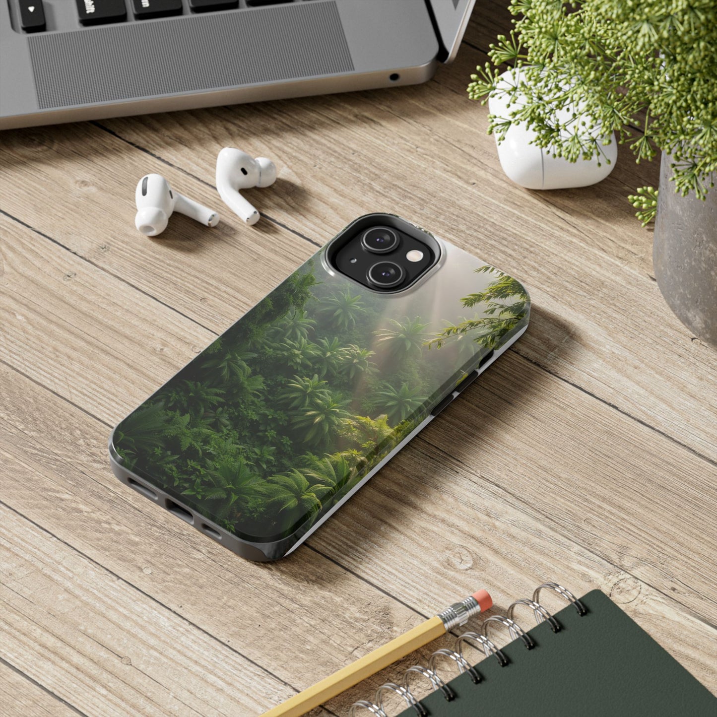 Tough Phone Case - Lush Jungle Tropical Vibe