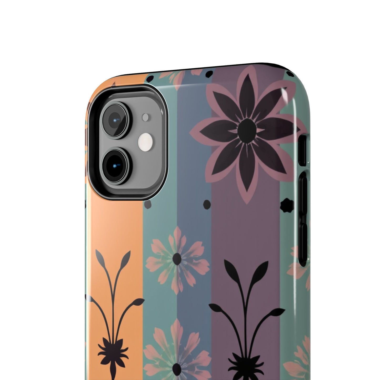 Boho Floral Tough Phone Cases - Durable & Stylish Protection - for iPhone